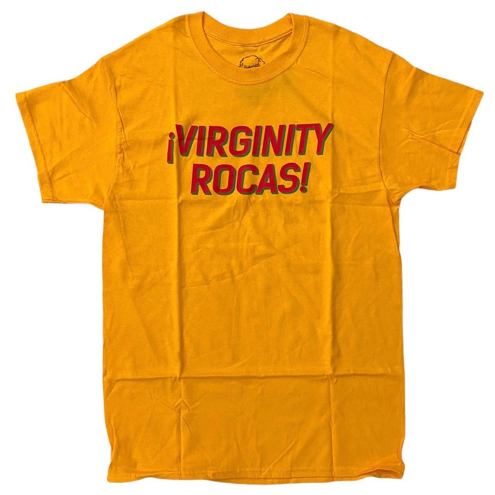 Danny Duncan Men's Virginity Rocas Graphic Tee T-Shirt - Yellow